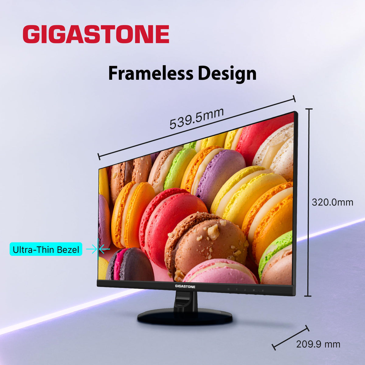 24 inch IPS LED Monitor 2-Pack 75Hz FHD Frameless Z476
