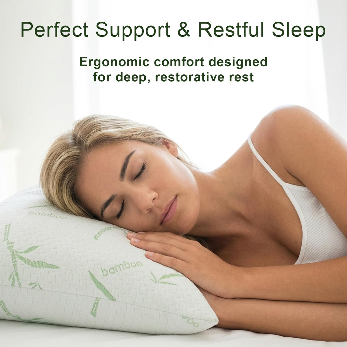 King Size Set of 2 Down Alternative Pillows L1175
