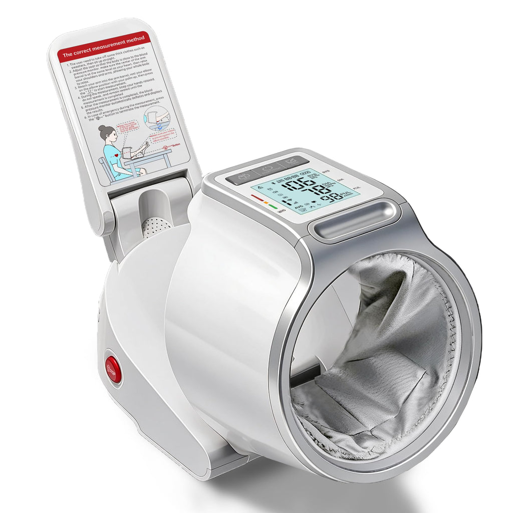 White Upper Arm Blood Pressure Monitor R98805