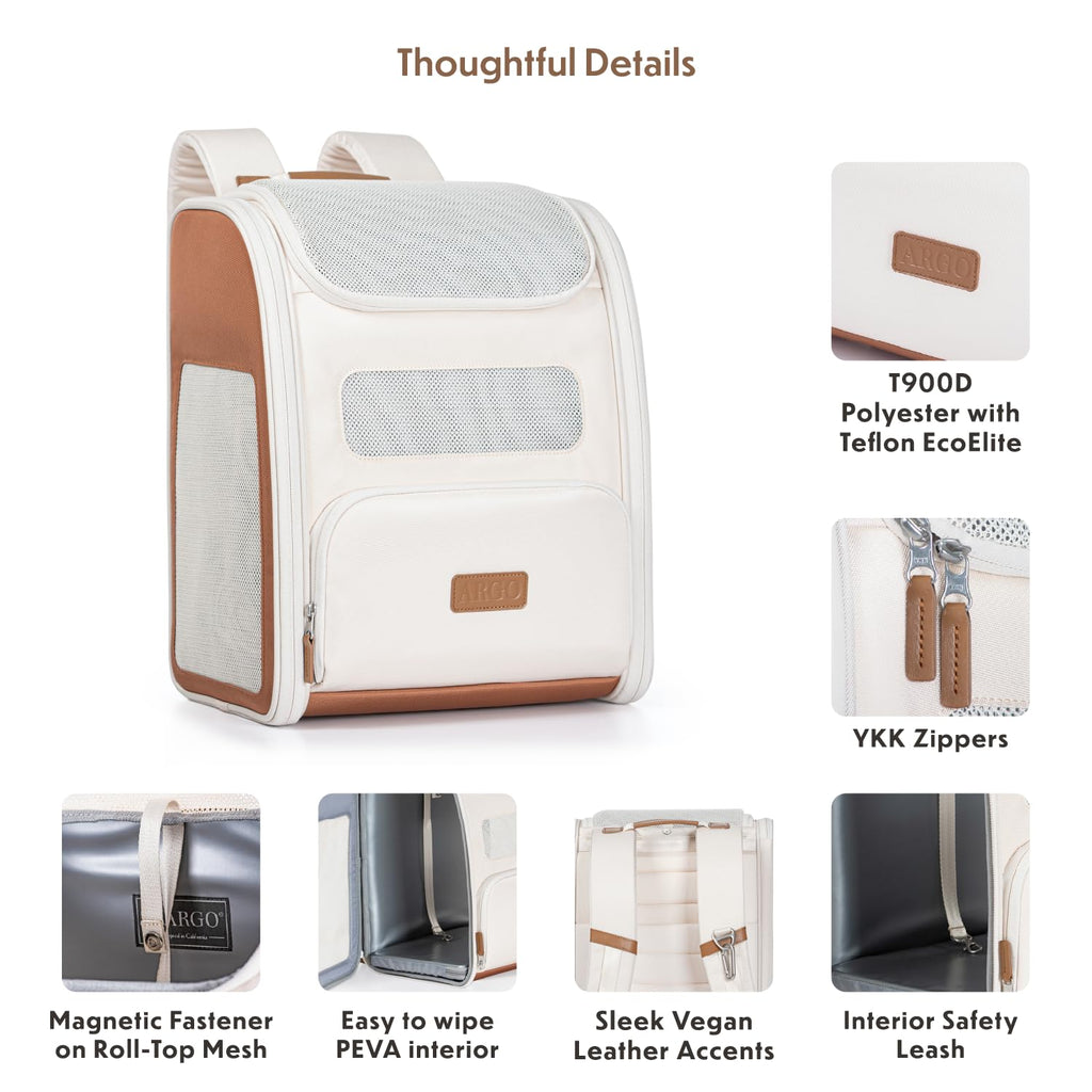 Tan Pet Backpack Carrier O51585