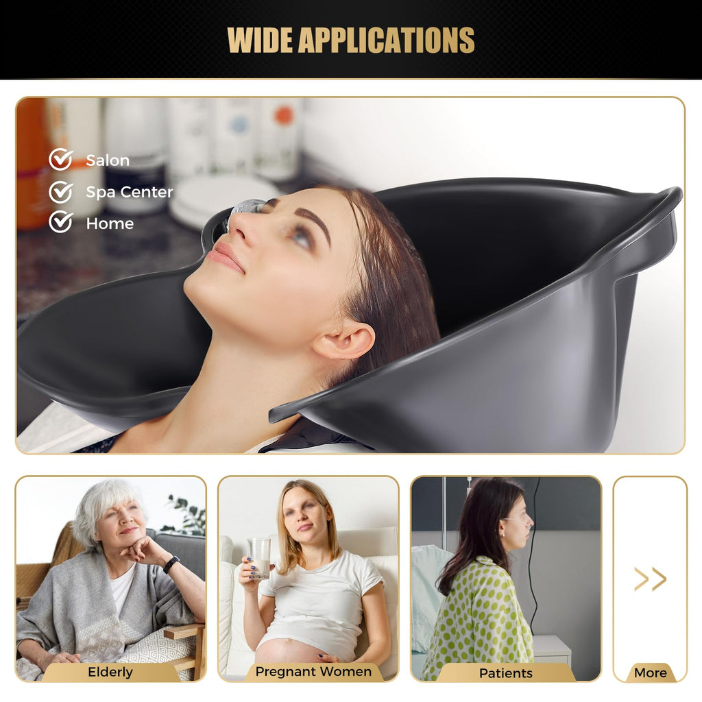 Portable Shampoo Bowl with Electric Pump T2474