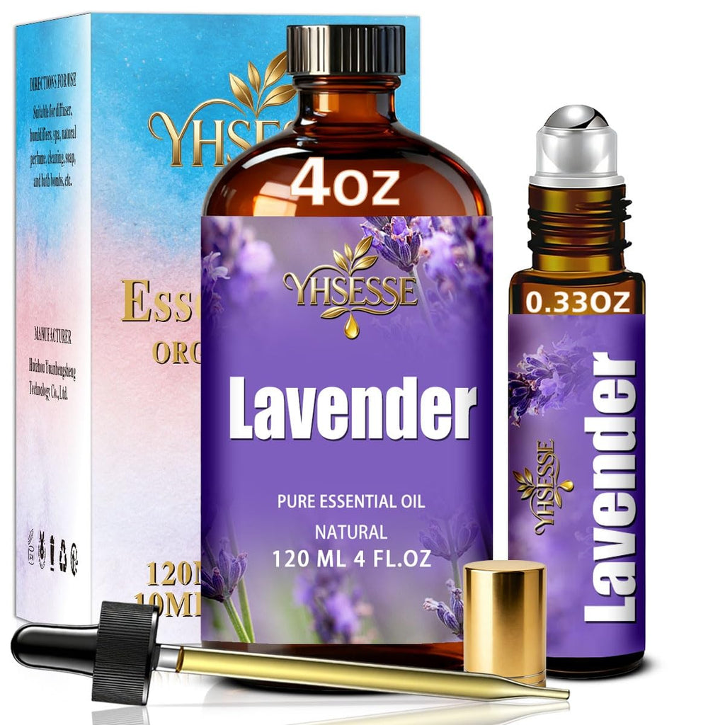 Lavender 4 Fl Oz and Sweet Orange 16 Fl Oz Essential Oil U923838