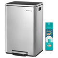 13 Gallon Stainless Steel Trash Can A160550