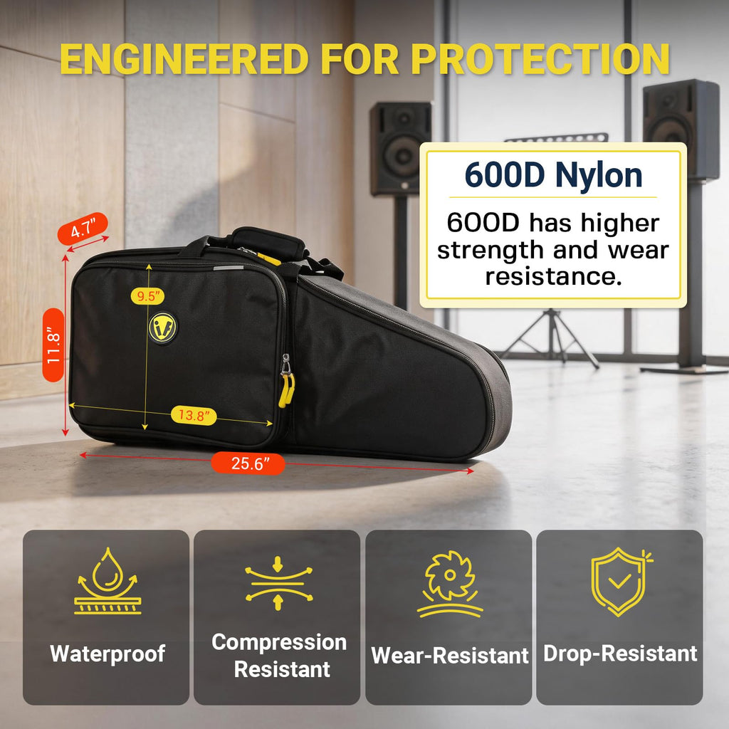 Alto Sax Soft Case with Backpack Straps L30925