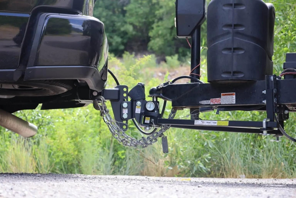 Weight Distribution Hitch with Anti-Sway, 4" Drop, 2.5" Shank, 12,500-lb Towing N31633