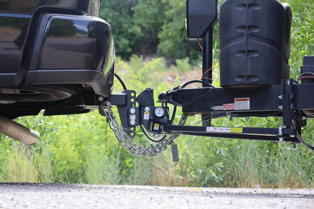 Weight Distribution Hitch with Anti-Sway, 4" Drop, 2.5" Shank, 12,500-lb Towing N31633