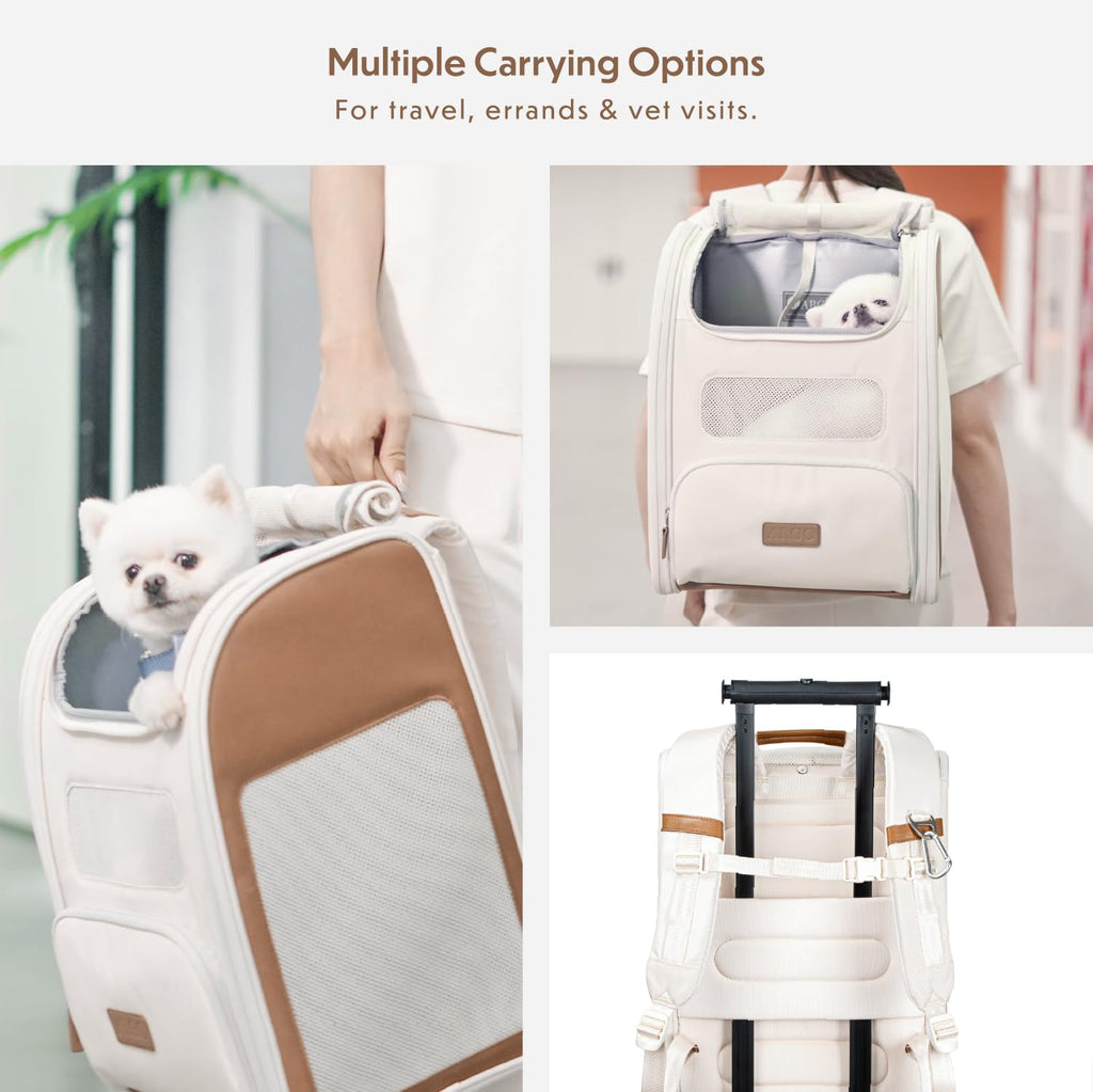 Tan Pet Backpack Carrier O51585