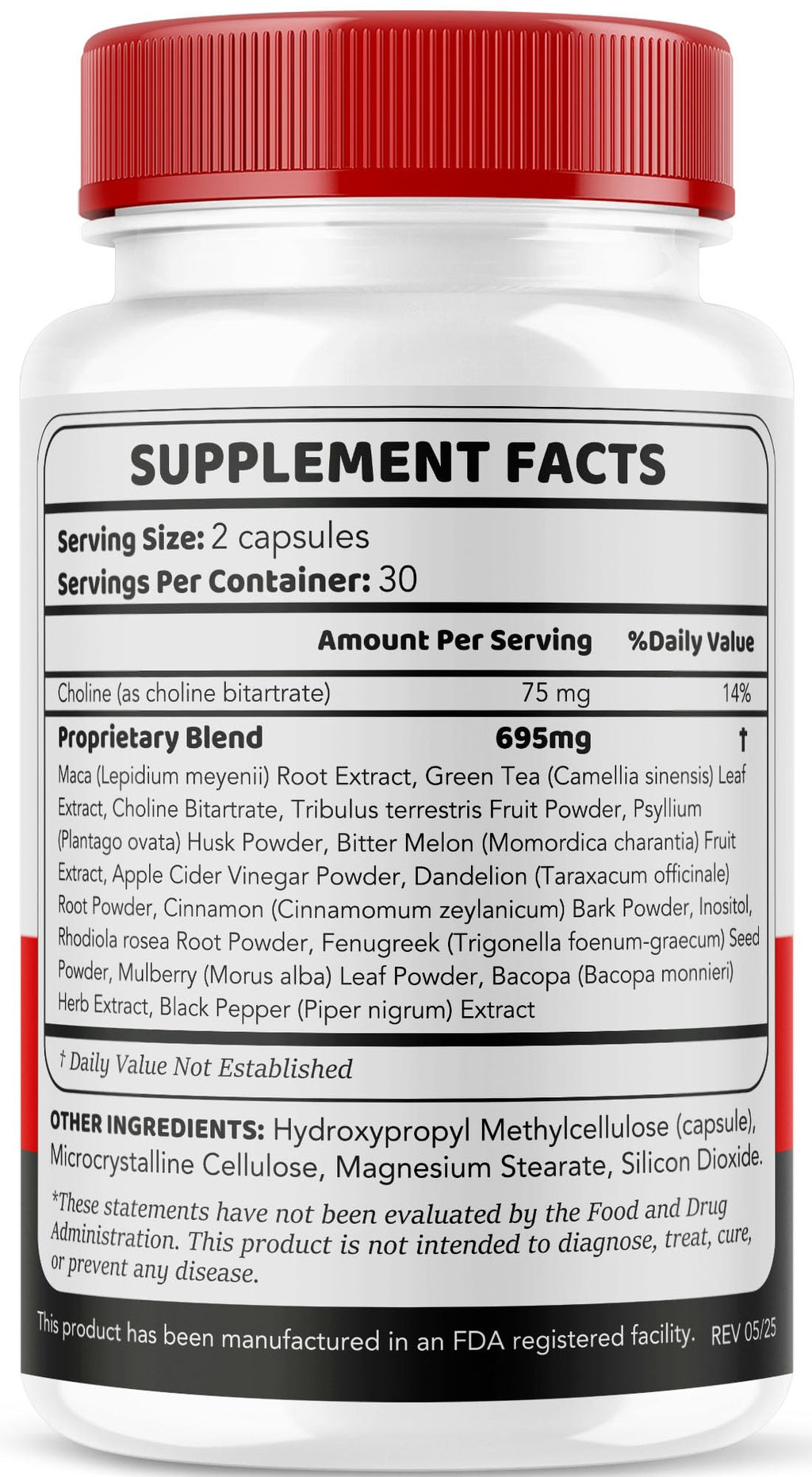 All Natural Glyco Support Supplement Pills, 60 Capsules H464291