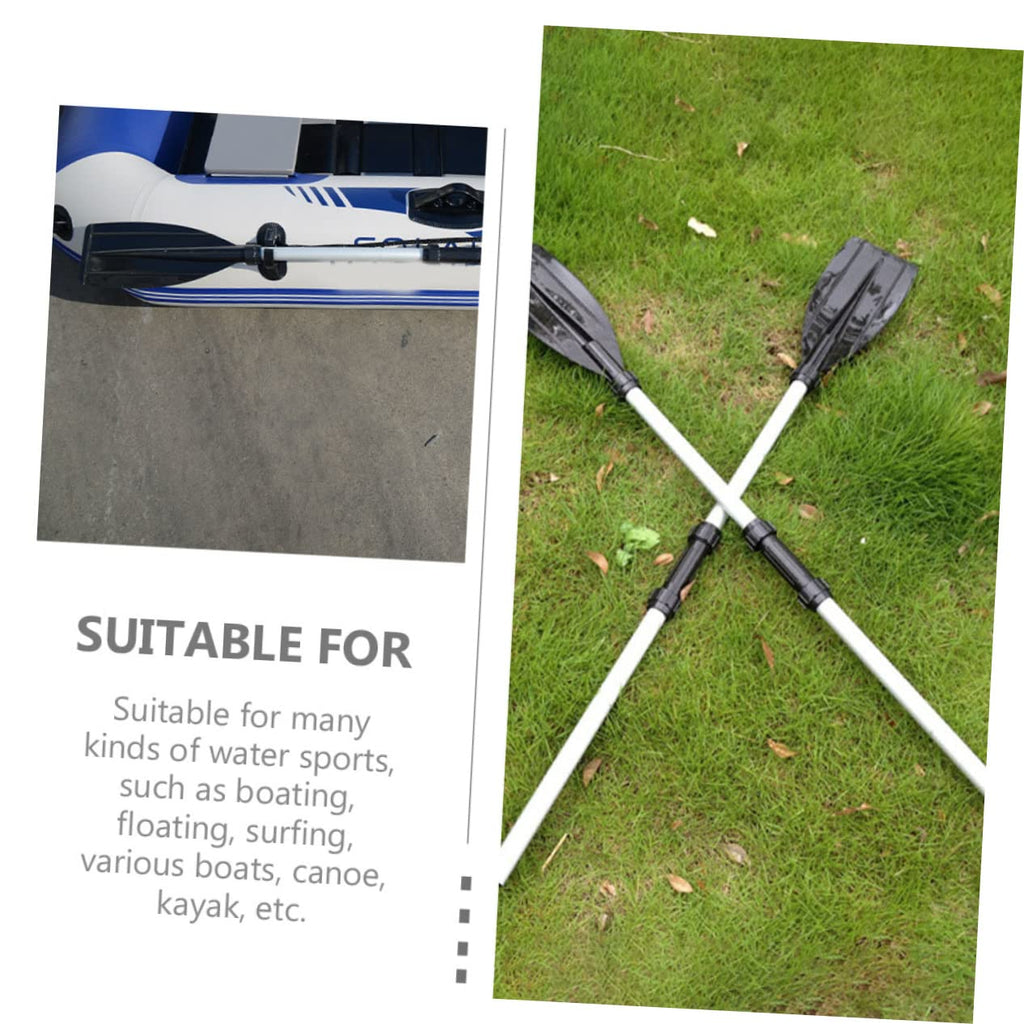 2pcs Aluminum Alloy Telescopic Kayak Paddles J103