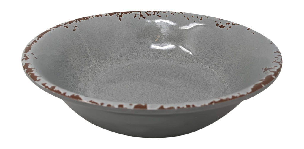 12 Piece Rustic Farmhouse Melamine Dinnerware Set P195842