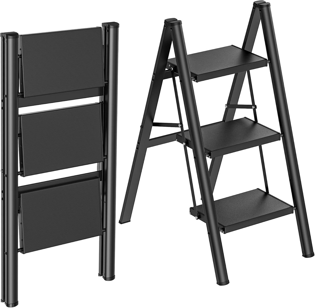 3 Step Aluminum Folding Step Stool L756