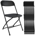 Black Folding Chairs 10 Pack X83852