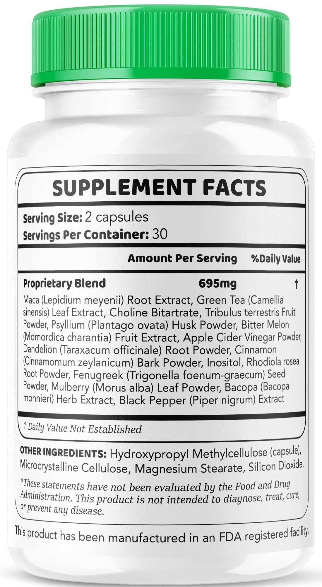 All Natural Capsules, 180 Capsules E202