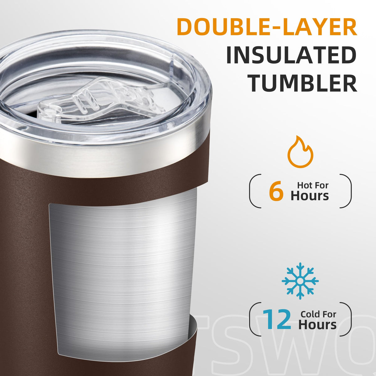 20 oz Stainless Steel Insulated Tumbler with Lid X452559