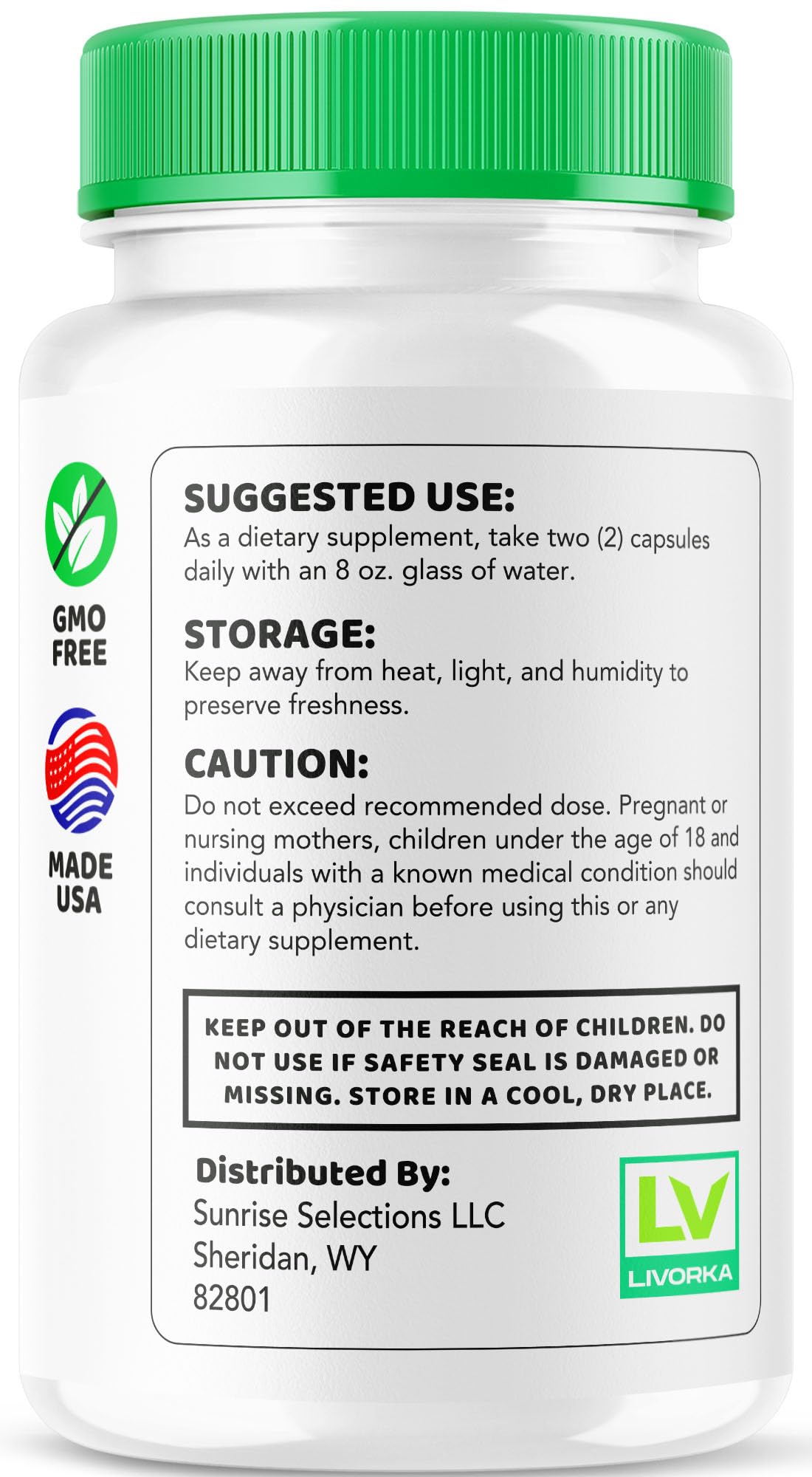 All Natural Capsules, 180 Capsules E202