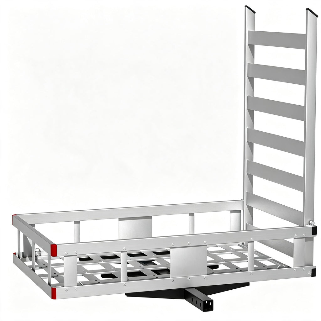 Hitch Cargo Carrier with Ramp, 500 lbs Capacity U578