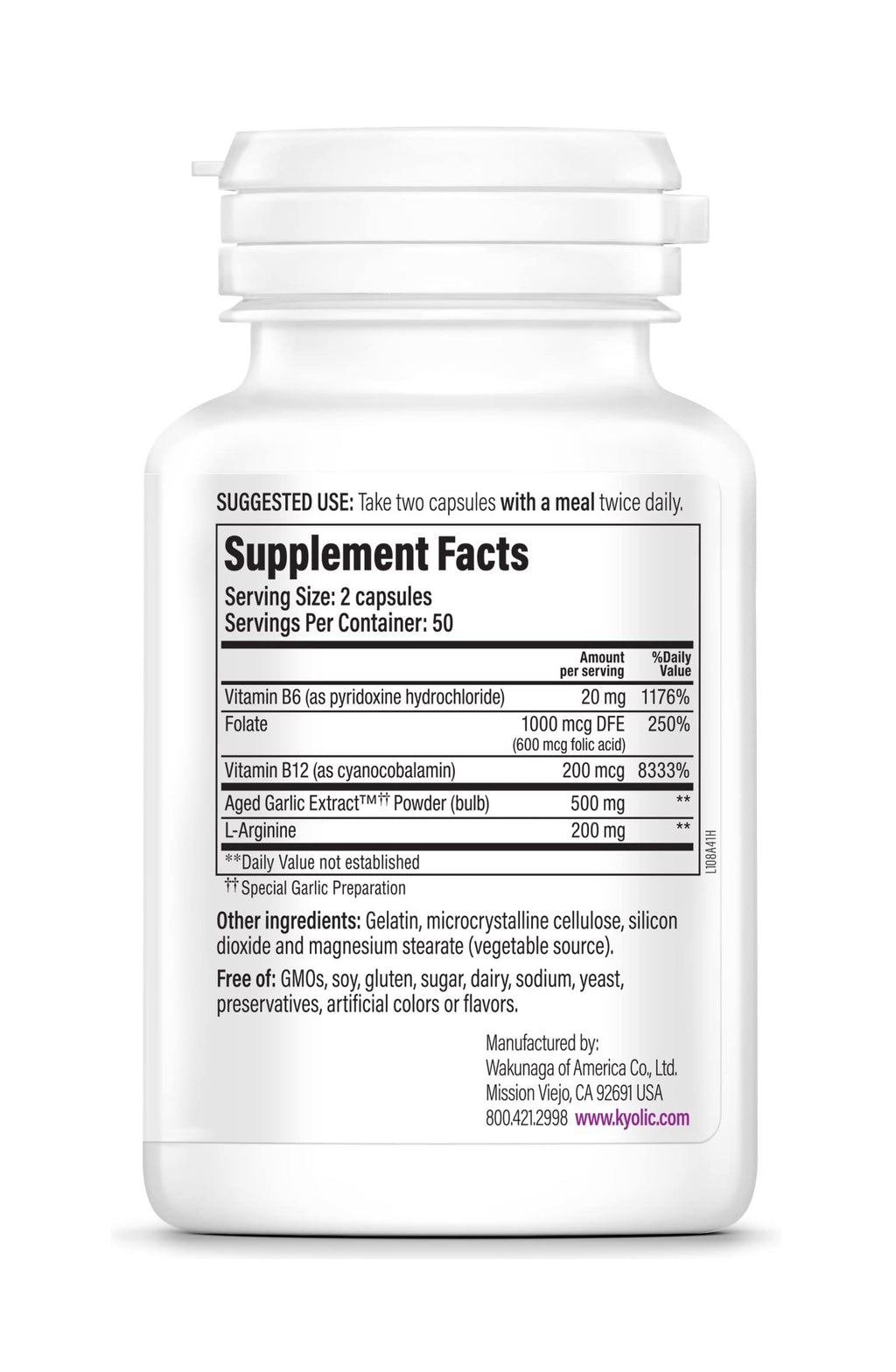 Aged Garlic Extract 100 Capsules M781072