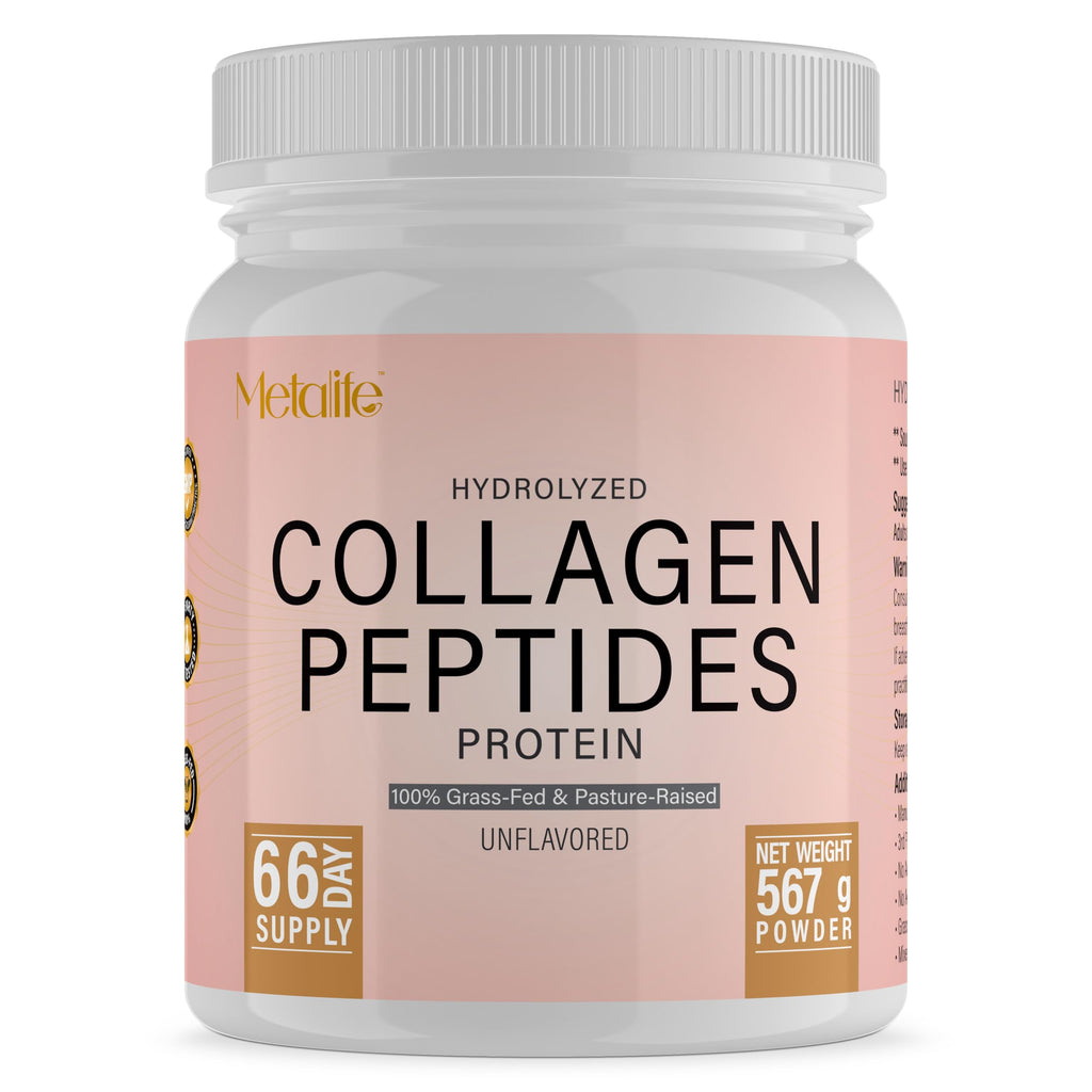 Hydrolyzed Collagen Peptides Powder 20 Oz Unflavored Y6390