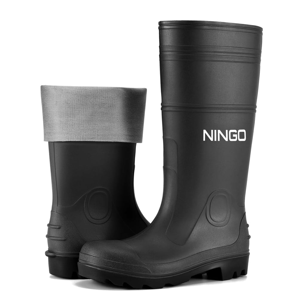 Men's Steel Toe Waterproof Rubber Boots Z24013