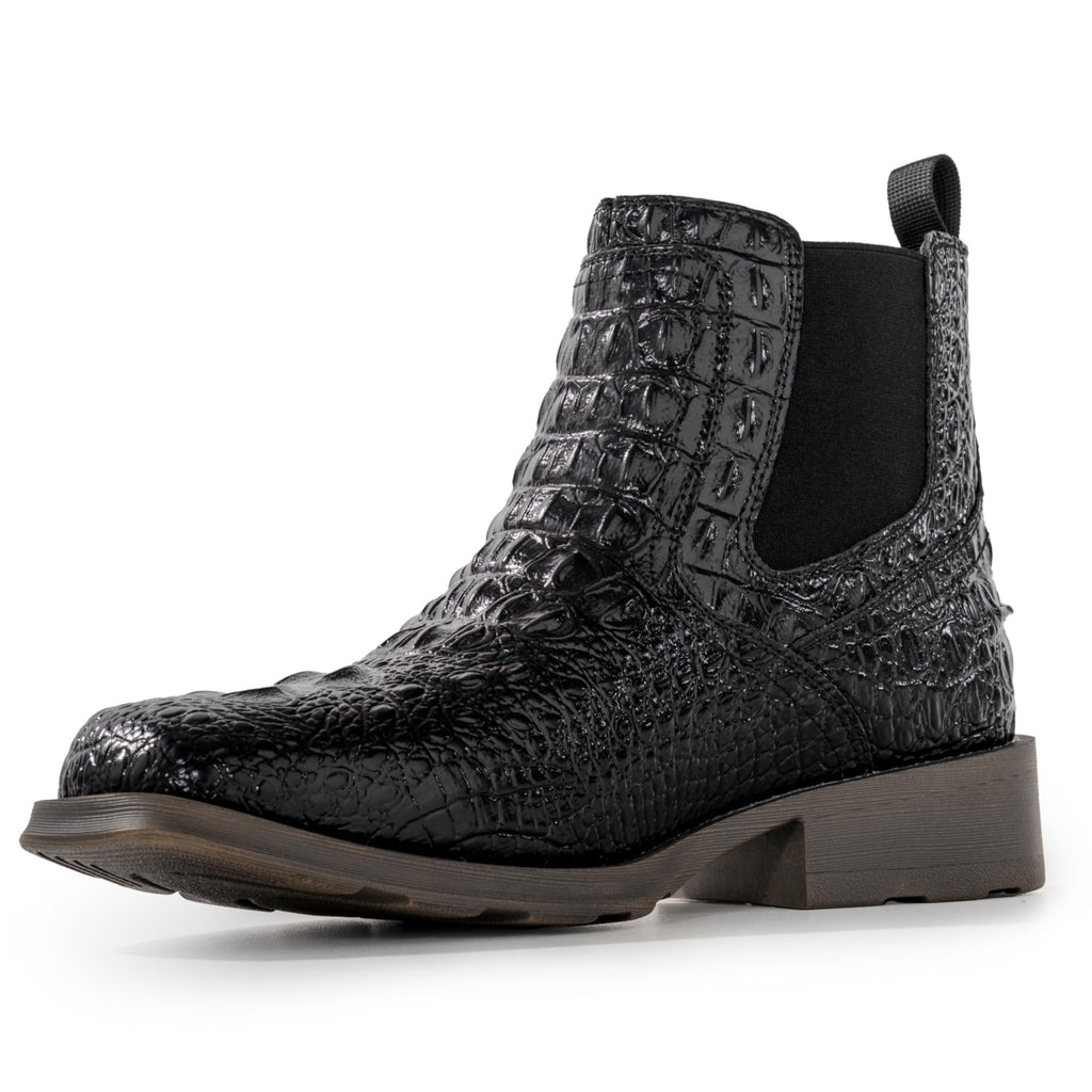 Square Toe Western Cowboy Boots S90433