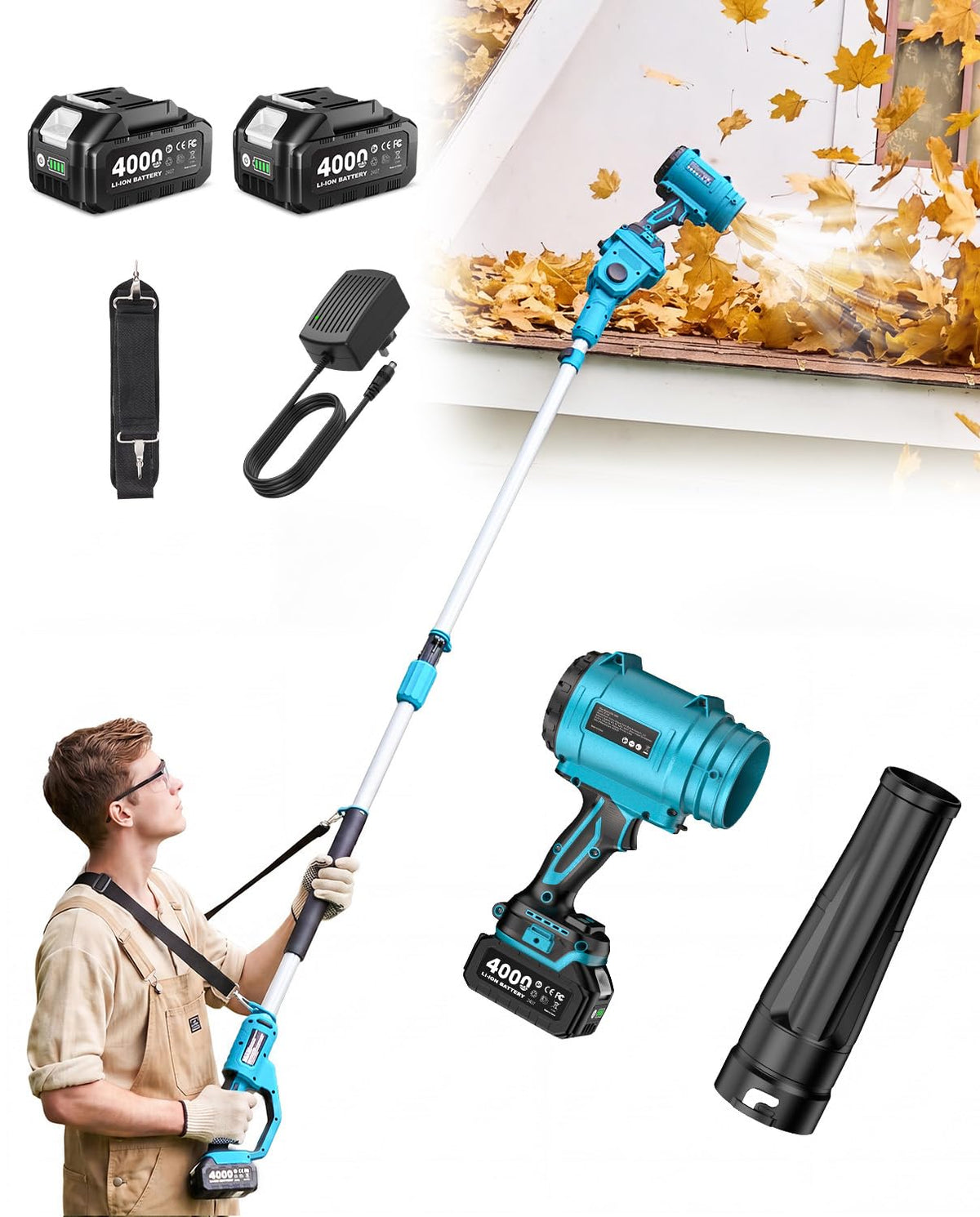 Cordless Leaf Blower 700CFM/200MPH N143766