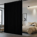Black Room Divider Curtain 7' x 8.3' 1 Panel X4841