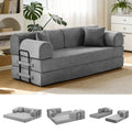 Convertible Sofa Bed with High Back J8882