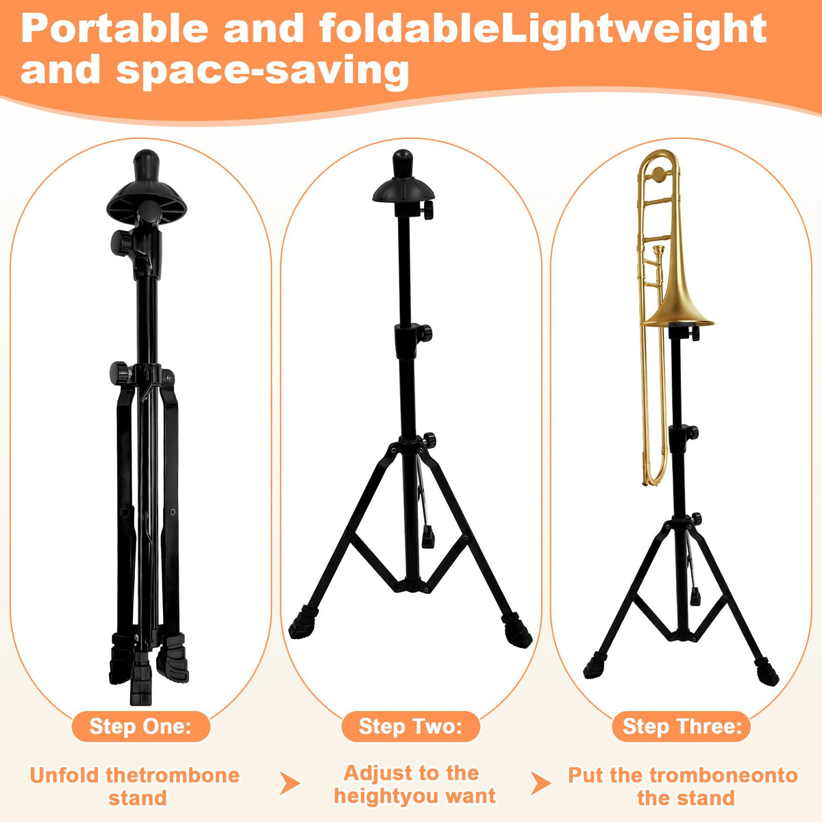Folding Trombone Stand T708