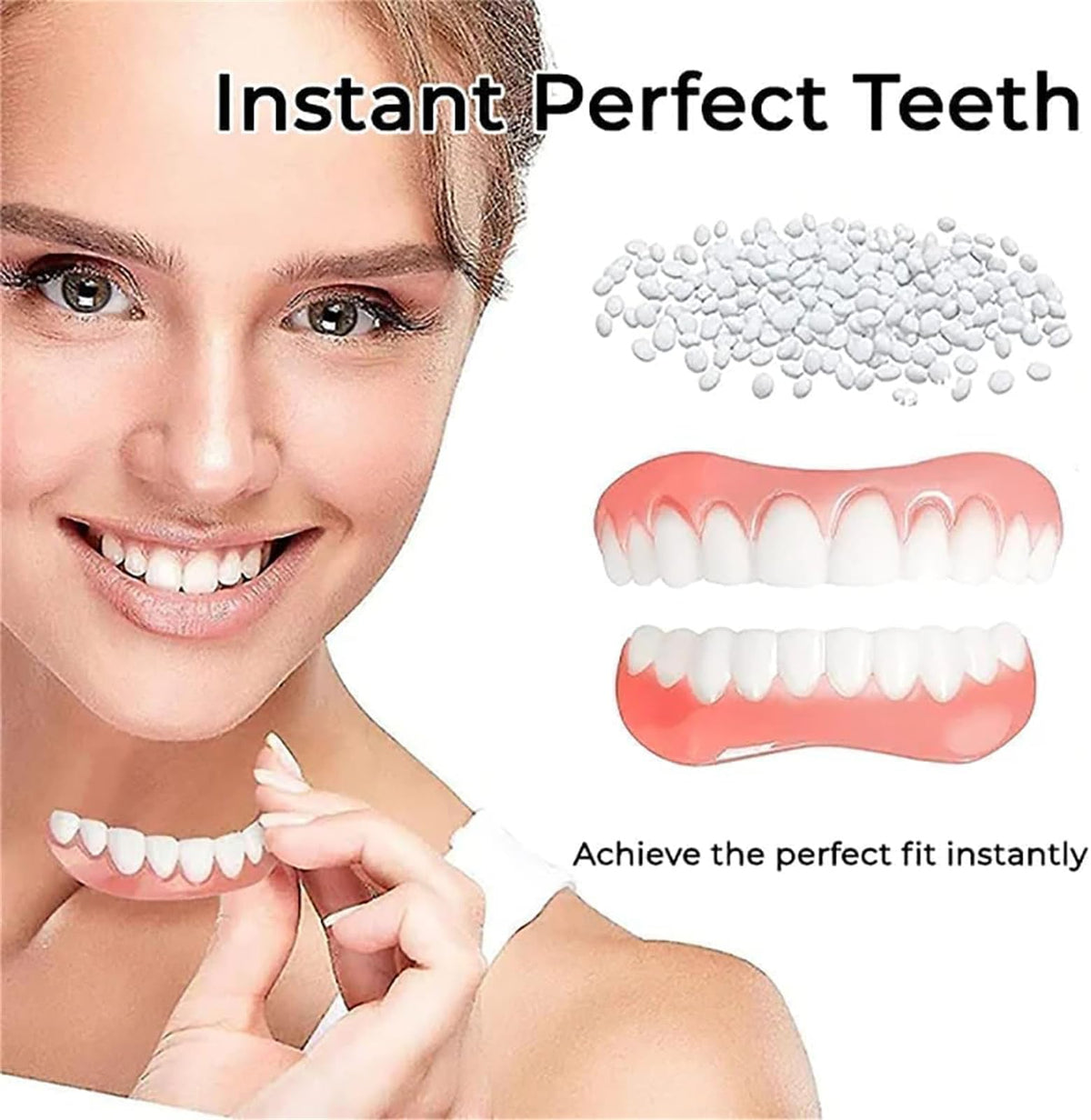Silicone Denture Set (2Pcs) I862549