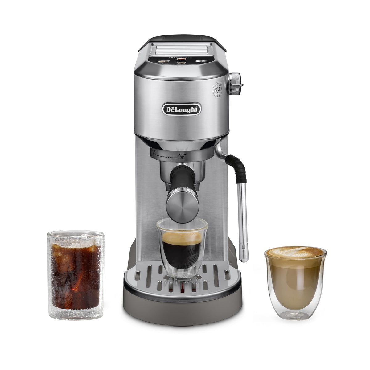 Compact Espresso Machine with Milk Frother C4996