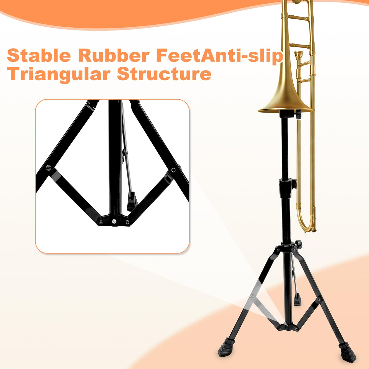 Folding Trombone Stand T708