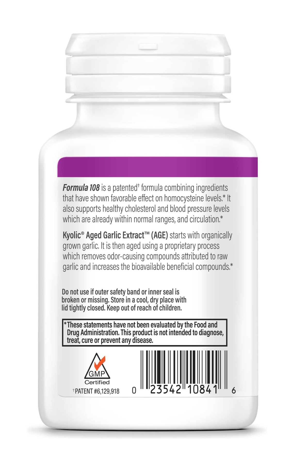 Aged Garlic Extract 100 Capsules M781072