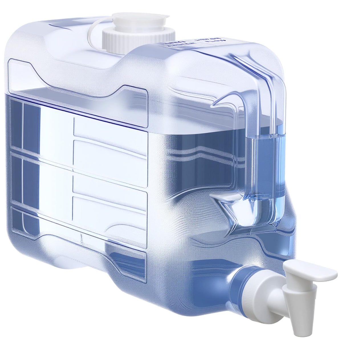 2 Gallon Plastic Water Dispenser Bottle U45025