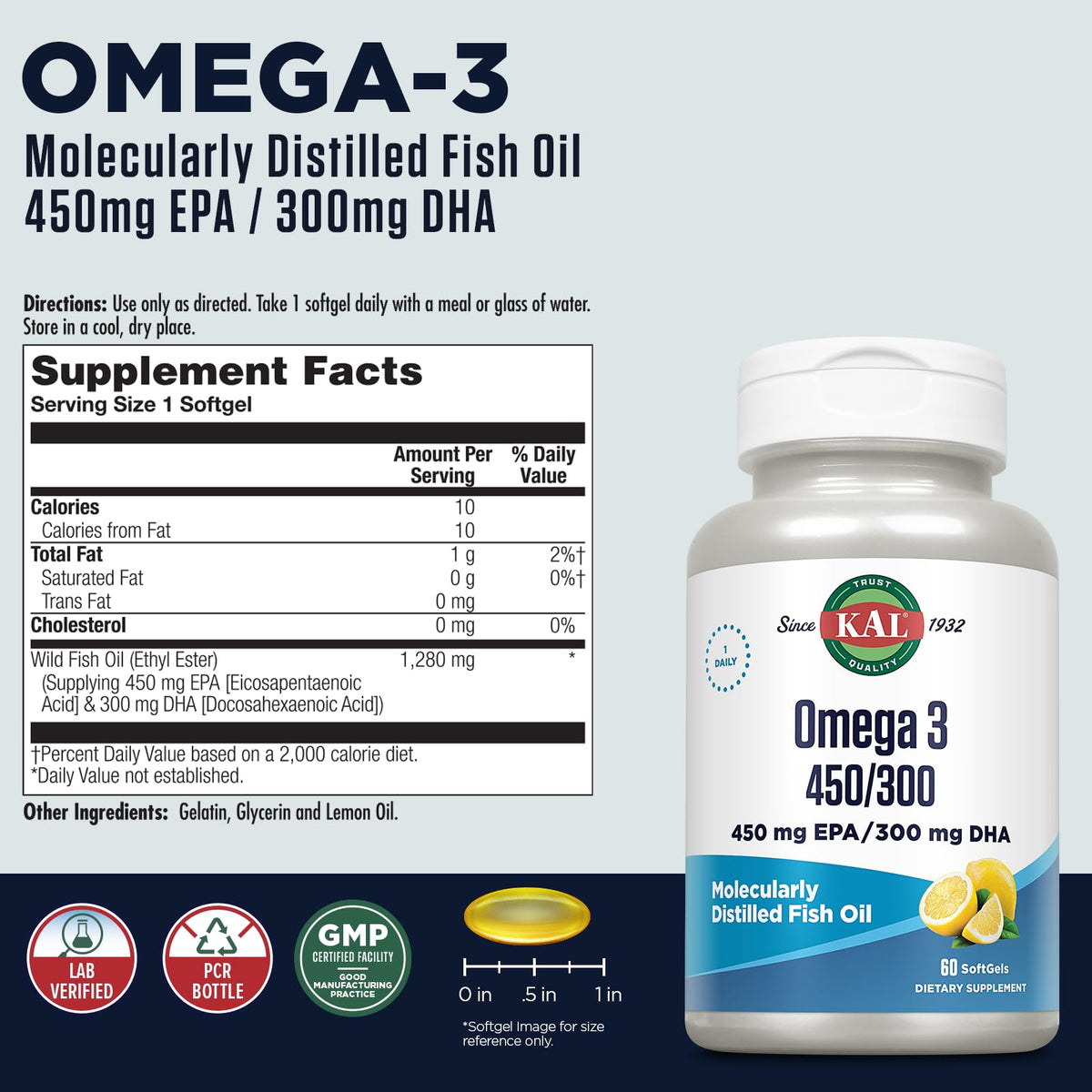 Omega 3 Fish Oil Softgels E883