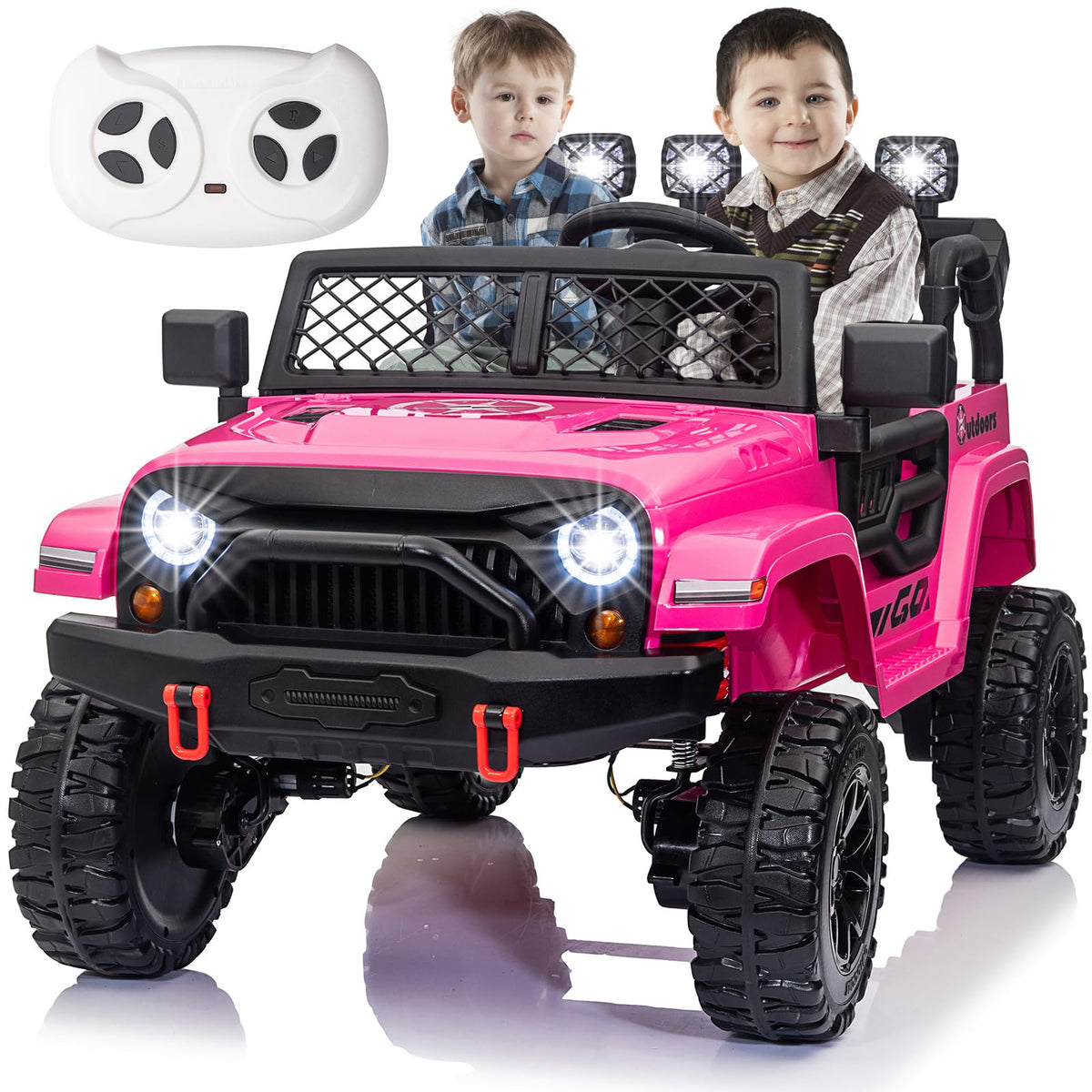 24V 2 Seater 4WD Ride On Truck G725