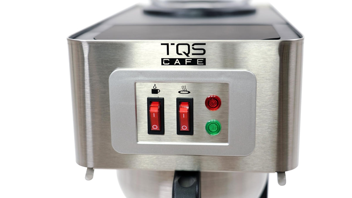 Commercial Coffee Maker, Double 12-Cup Stainless Steel E85430