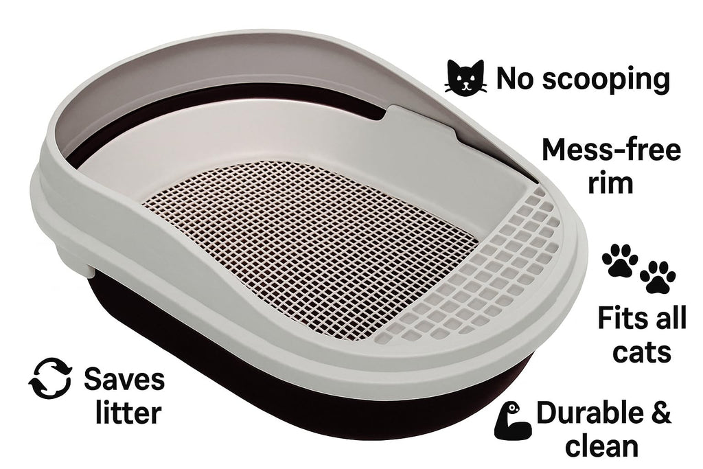 Jumbo Sifting Cat Litter Box A7831