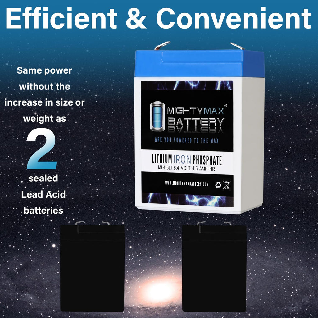 6V 4.5AH Lithium Replacement Battery X36786