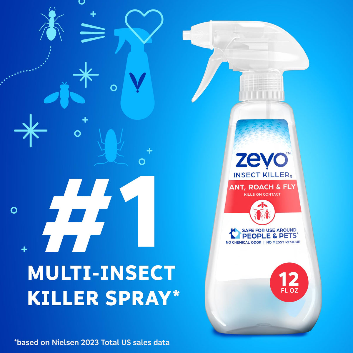 Multi Insect Bug Spray 2 Bottles P531255