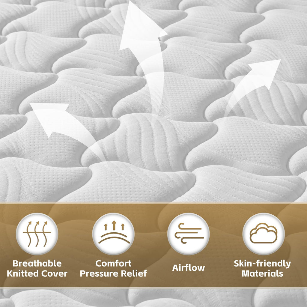 Full Size 12 Inch Hybrid Mattress Y277750