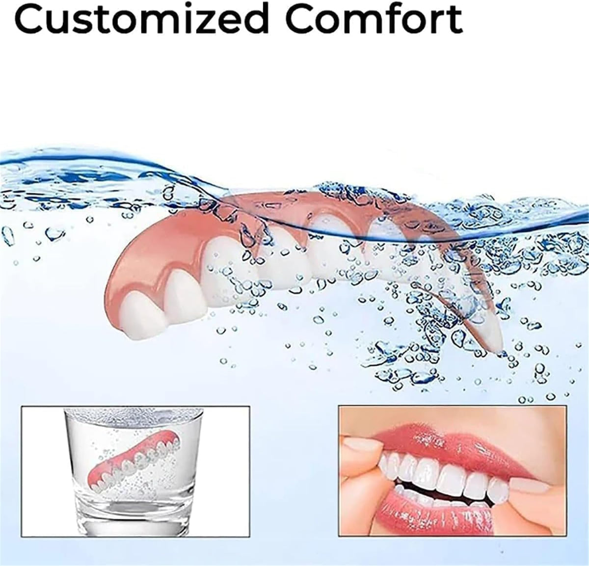 Silicone Denture Set (2Pcs) I862549
