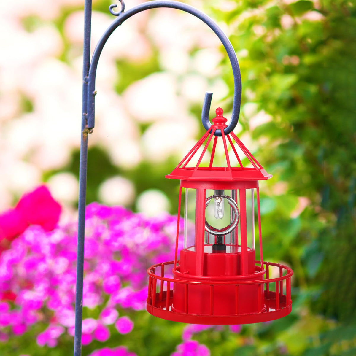 Solar Rotating Lighthouse Landscape Light V83798