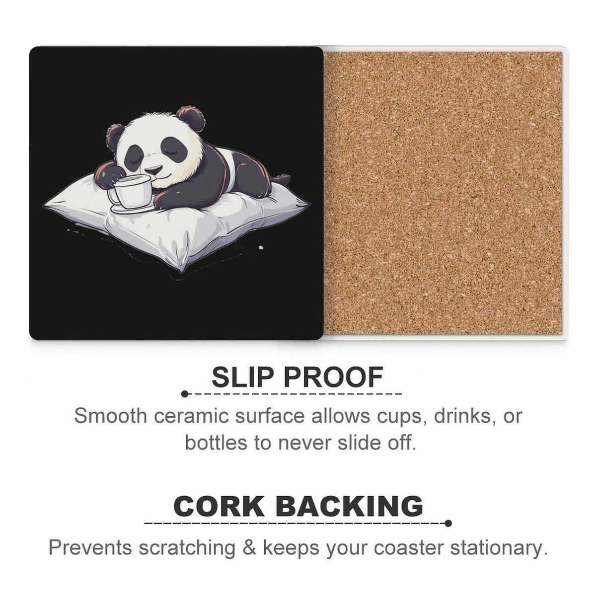 Ceramic Coasters Set Q756