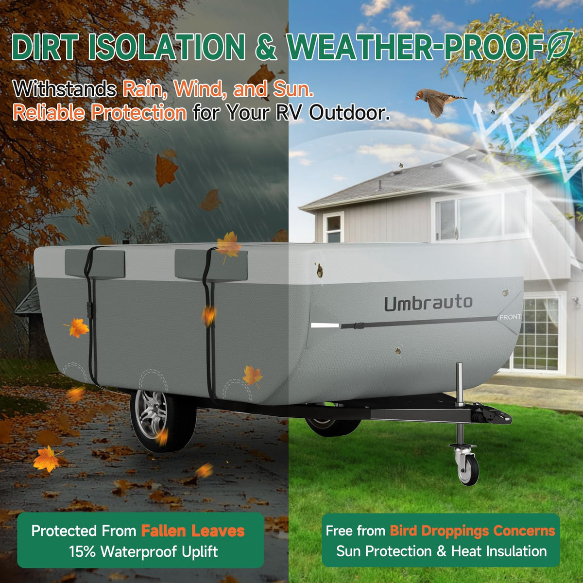 Pop Up Camper Cover 14-16 ft P126