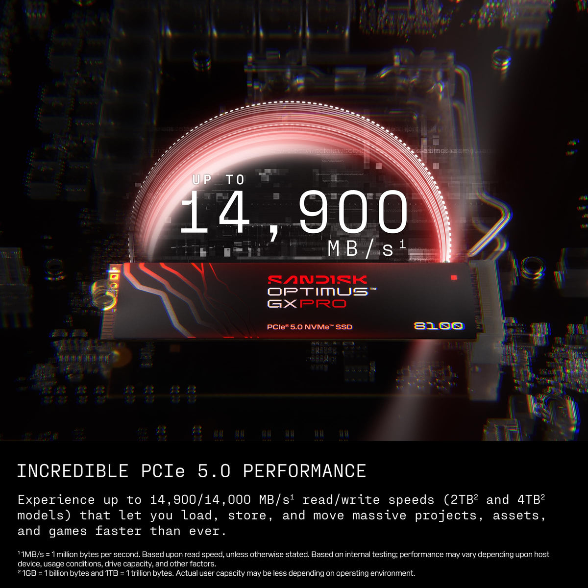 4TB PCIe 5.0 NVMe M.2 2280 SSD L130352