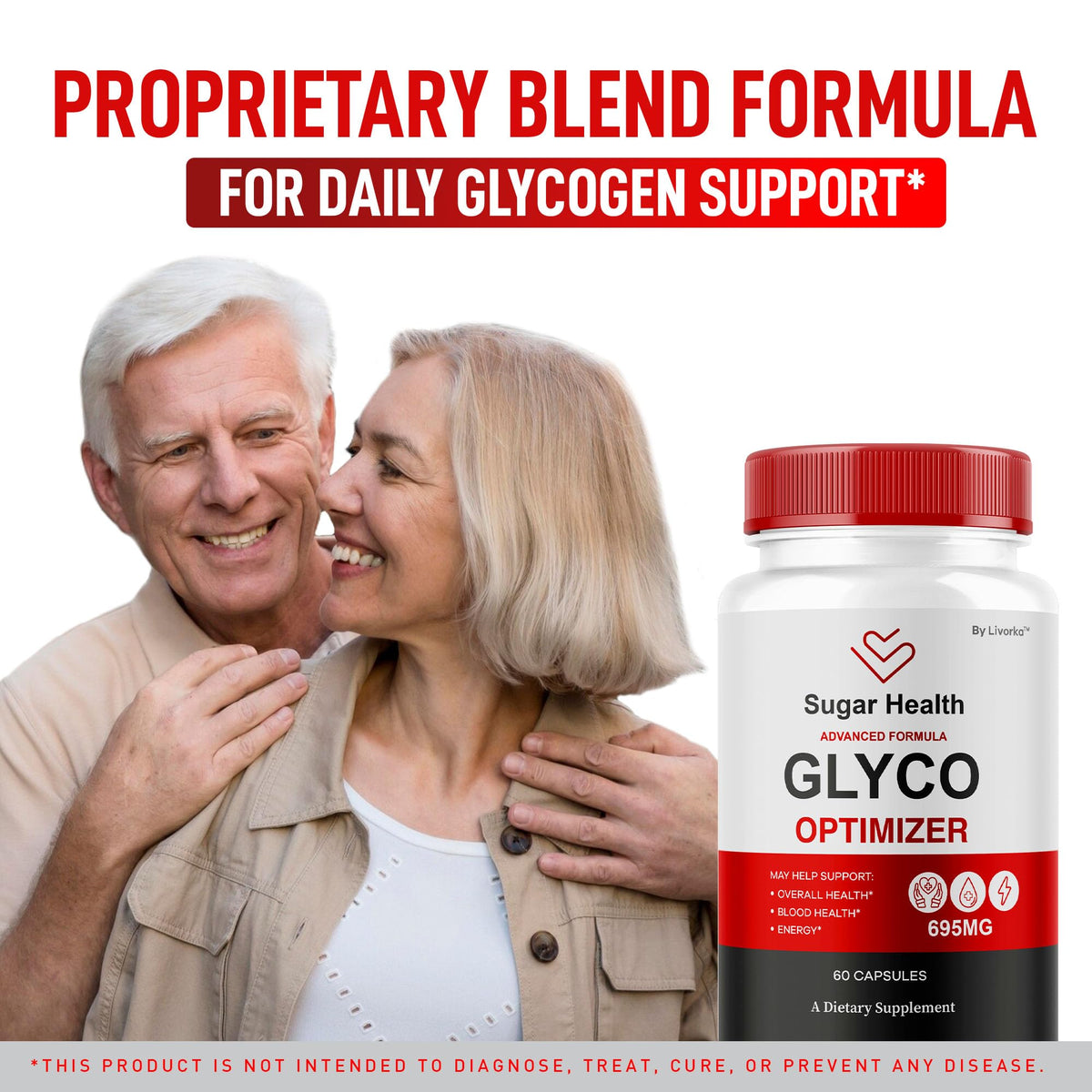 All Natural Glyco Support Supplement Pills, 60 Capsules H464291
