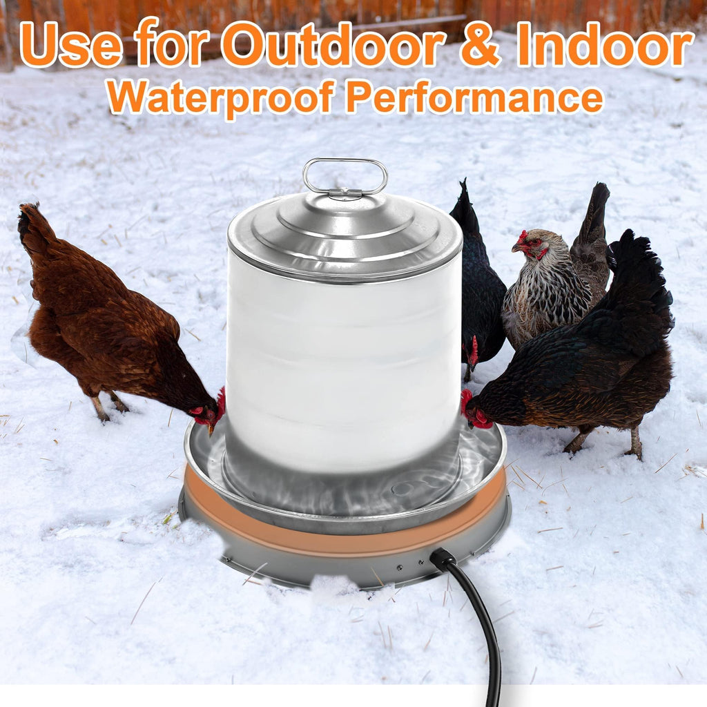 Heated Chicken Waterer 5 Gallon 125W T413940