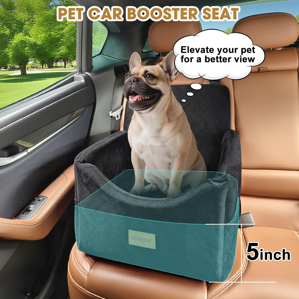 Dog Car Seat with Detachable Washable Cover and Cushion J3195
