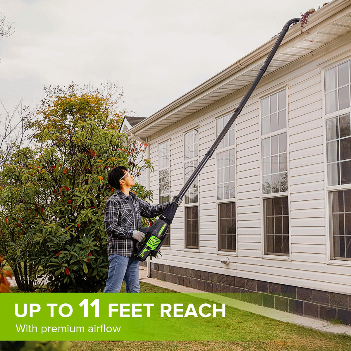 Gutter Cleaning Kit with 11 ft Reach T474