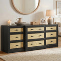 9 Drawer Rattan Dresser Q109167